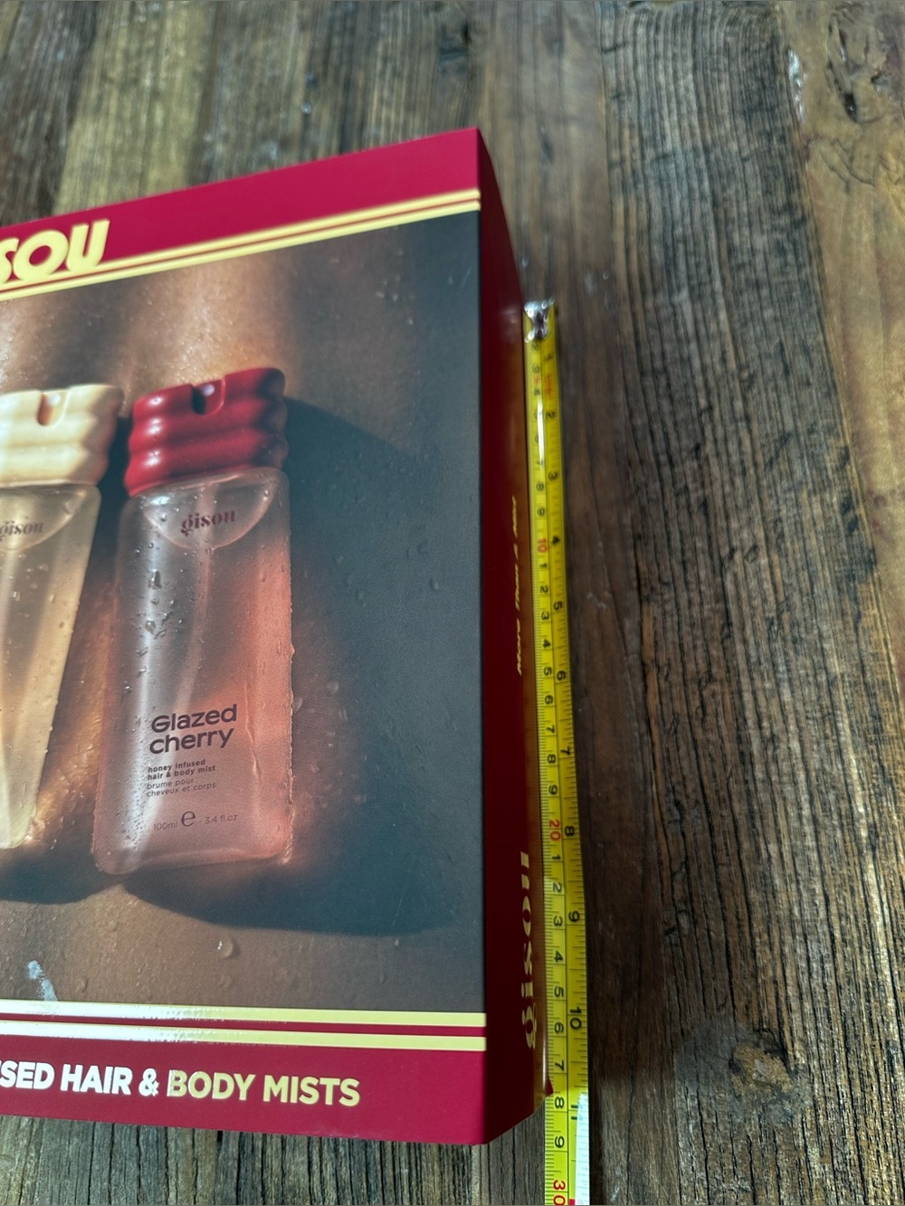 Gisou Honey-Infused Body & Hair Mists — Cream Honey Dewy & Pink empty box - Picture 8 of 8